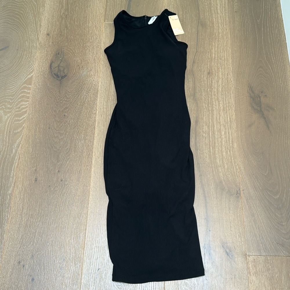 Elegant Black Long Sleeve Dress